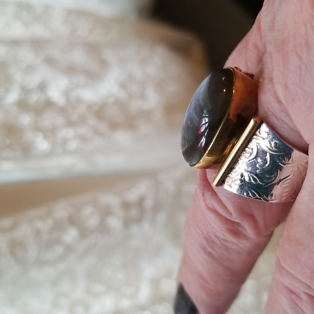 Sterling Laborderite Ring - Picture 9 of 9